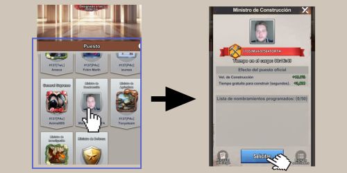 Cargos oficiales y buffs